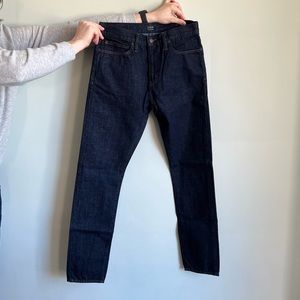 J. Crew selvedge slim jeans